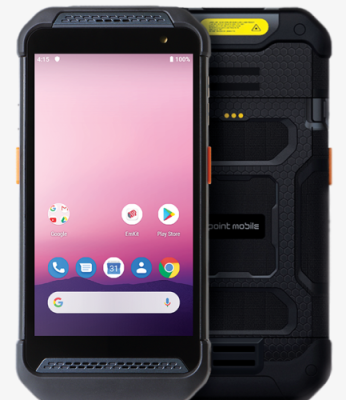 Терминал сбора данных Point Mobile PM86 2D Imager сканер, WiFi/BT, 4G/64G, NFC, N3603SR, F/R-cam, STD, GMS 11, BLE Beacon, W/SAM, 4080 mAh Li-ion